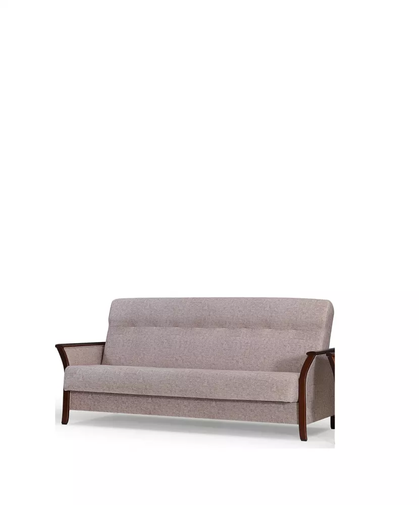 Dīvāns Roko 3S Premium Standard · Kapučino · 95 × 212 × 95 cm