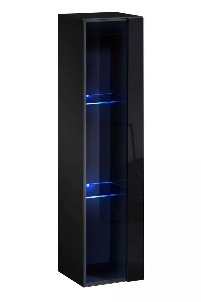 Sekcija Switch WW2 · Melna · 30 × 30 × 120 cm