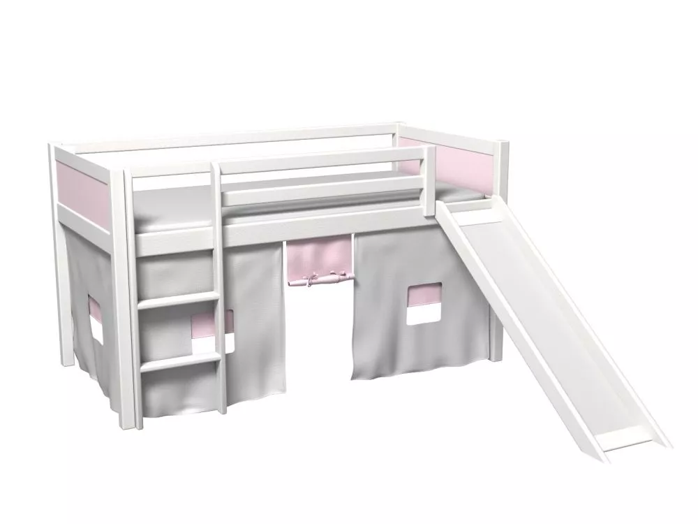 Bērnu gulta Max Z ar stelāžu Guļamvietas platums: 80 cm, Guļamvietas garums: 180 cm, · 88 × 188 × 107 cm