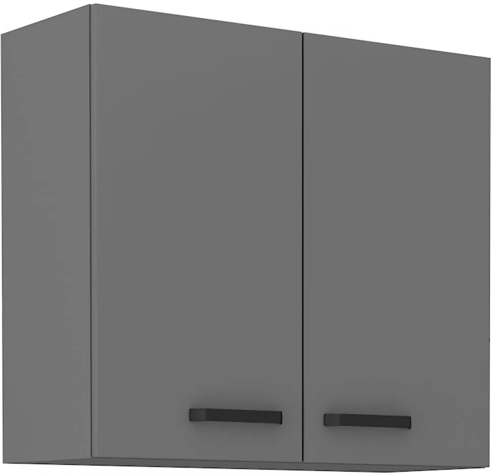 Virtuves skapis Nessa 80 G-72 2F · Antracīts