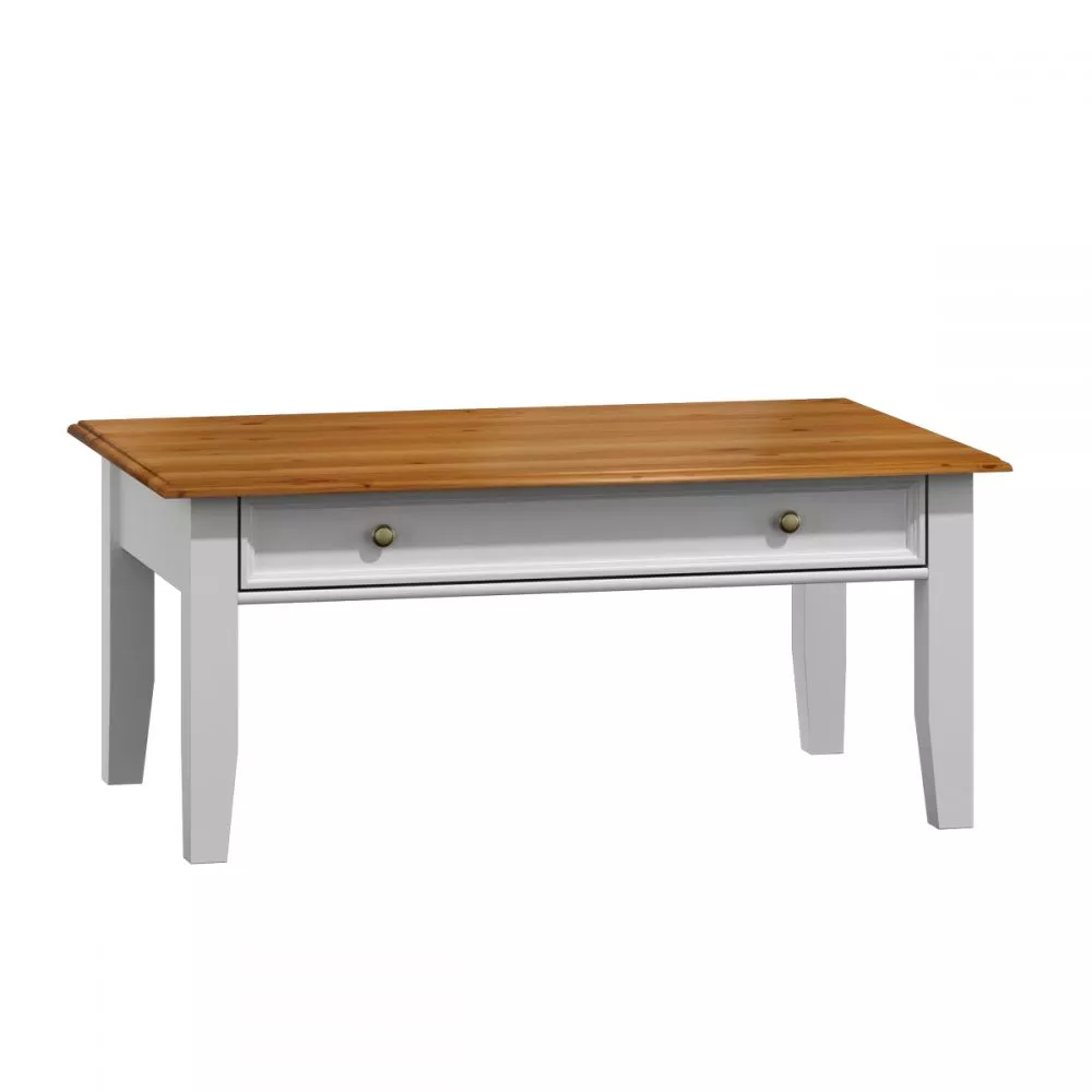 Žurnālgalds Belluno Elegante Lawa Korpusa krāsa: balts, · 122 × 71 × 48 cm