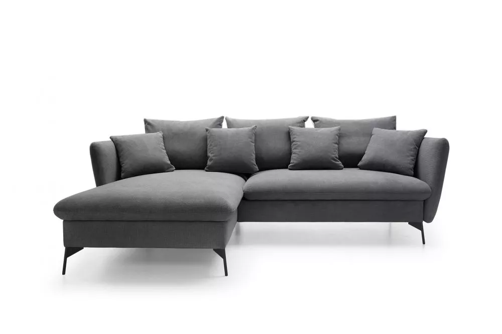 Dīvāns Viton standard · Grafīts · 167 × 258 × 91 cm