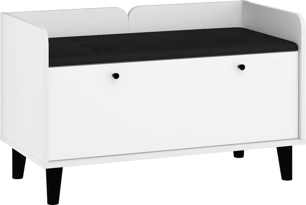 Pufs Dolce DOL-22 Black · 90 × 54 cm