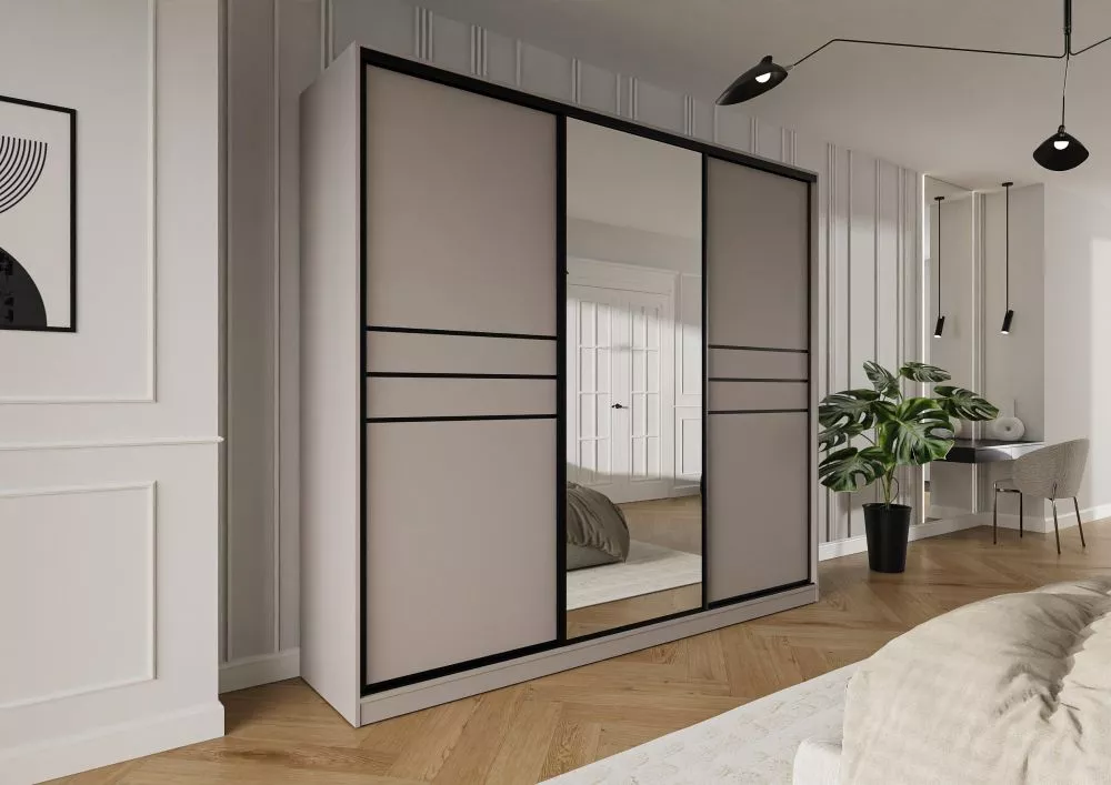 Skapis Trend 9 · Kašmira · 275 × 60 × 245 cm