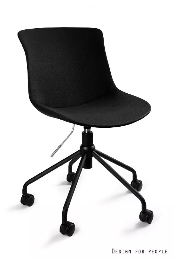 Datorkrēsls Easy R · Melns · 48 × 55 × 80 cm