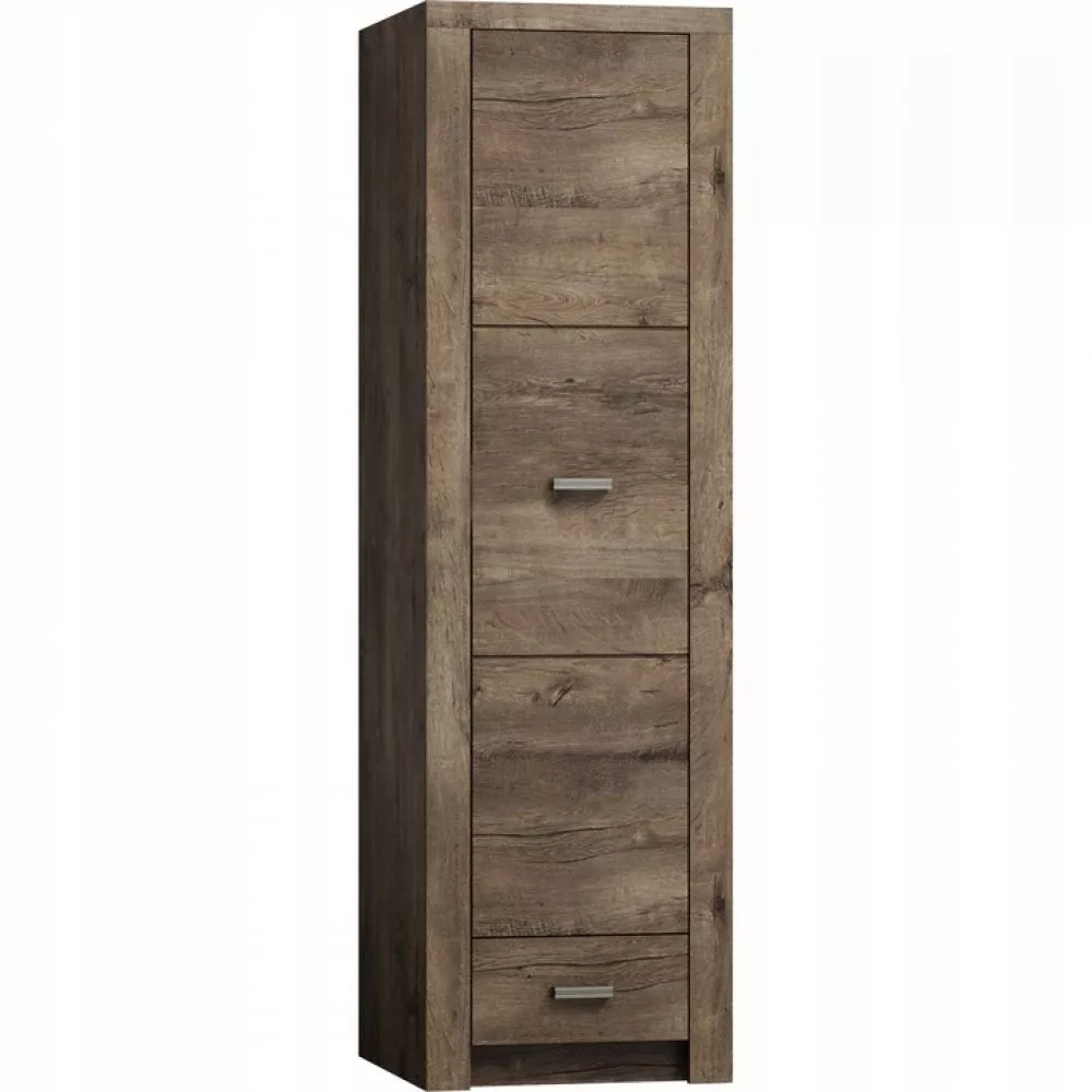 Skapis Indianapolis I2 · Tumšais osis · 56 × 58 × 192 cm