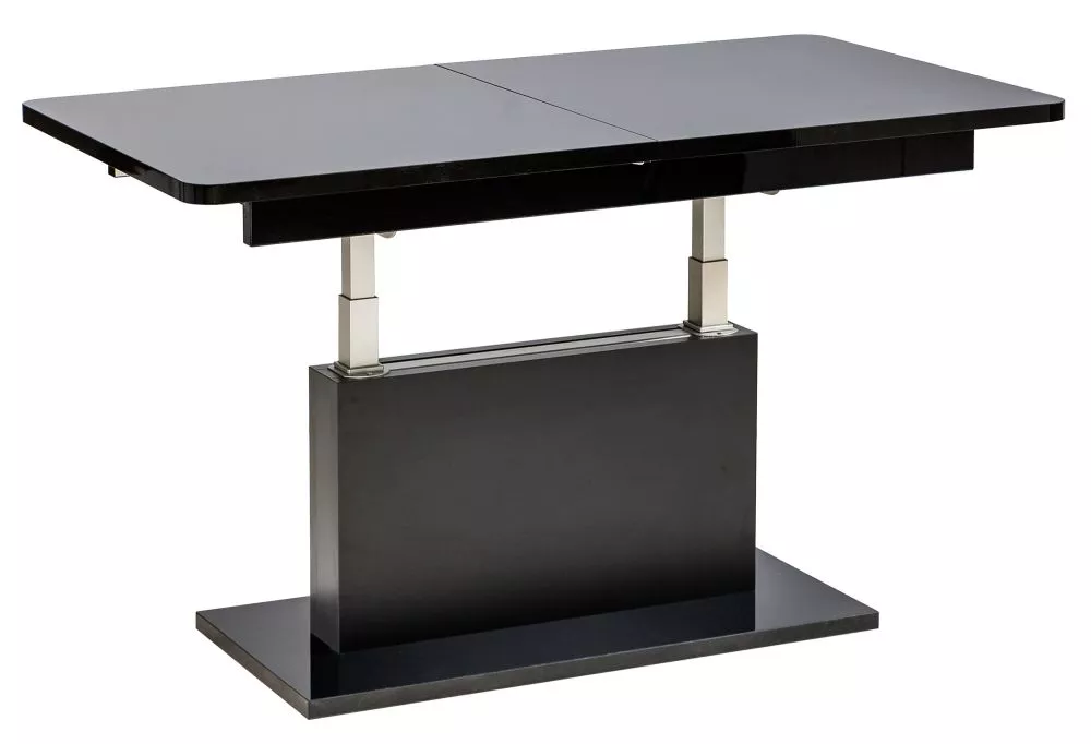 Žurnālgalds Opti Transformer · Melns · 126 × 70 × 58 cm