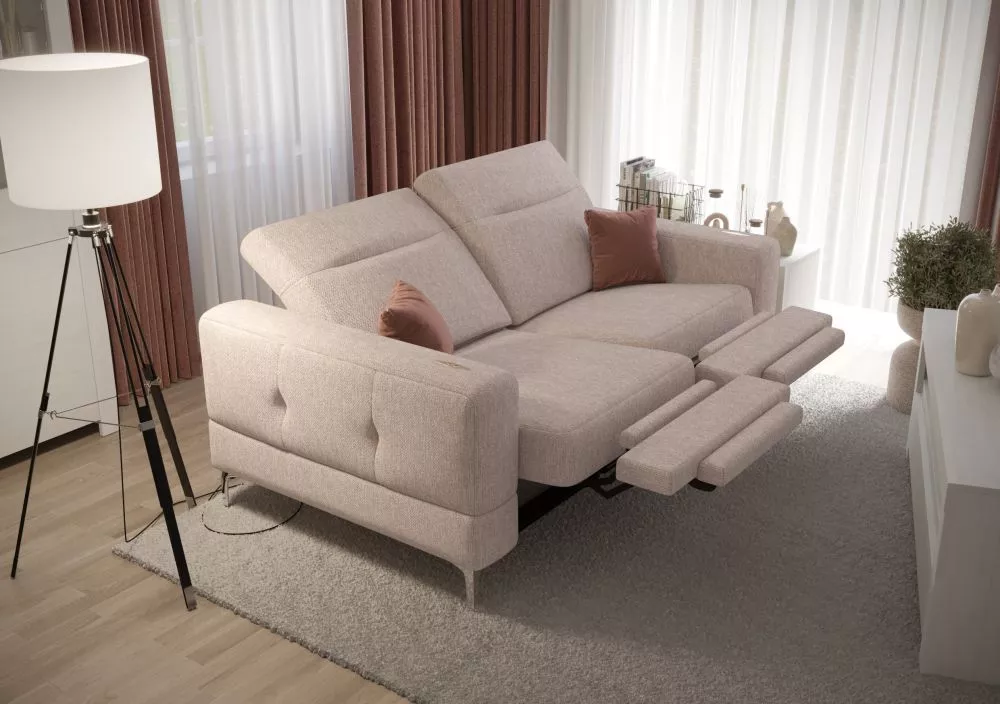 Dīvāns Malibu 2 Sofa Relax standard · Bēšs · 95 × 180 × 90 cm