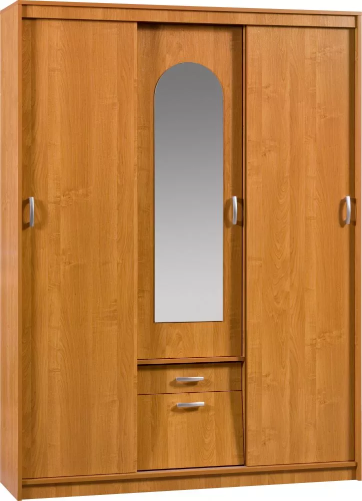 Skapis Aleksander 4 · Alksnis · 148.8 × 41 × 200.5 cm