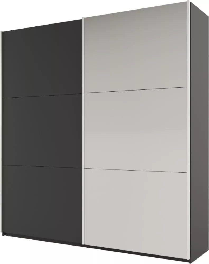Skapis Rodos Classic · Grafīts · 225 × 65 × 244 cm