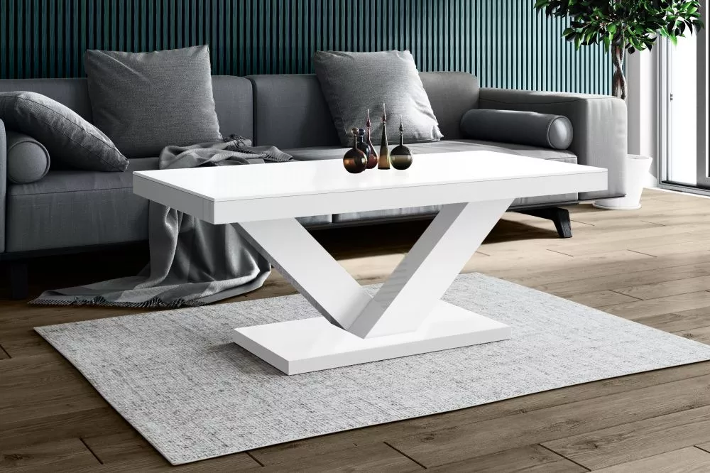 Žurnālgalds Victoria Mini Korpusa krāsa: balts, · 120 × 60 × 49 cm