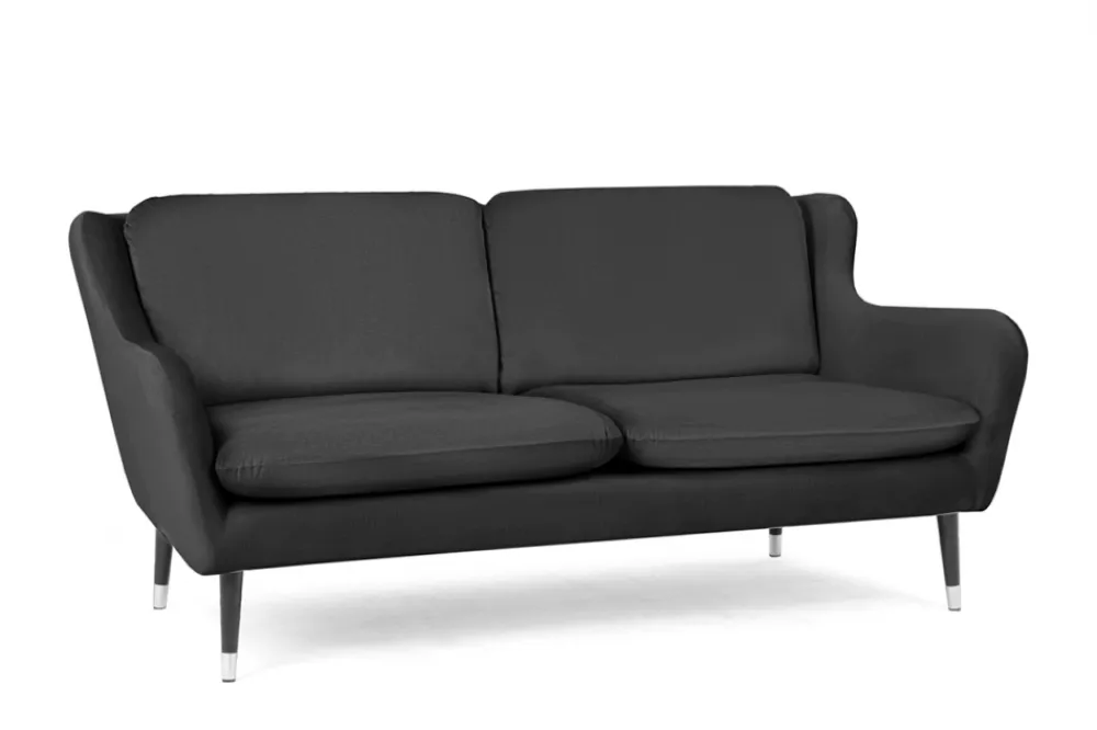 Dīvāns Afos 3S Standard · Tumši pelēks · 92 × 192 × 87 cm