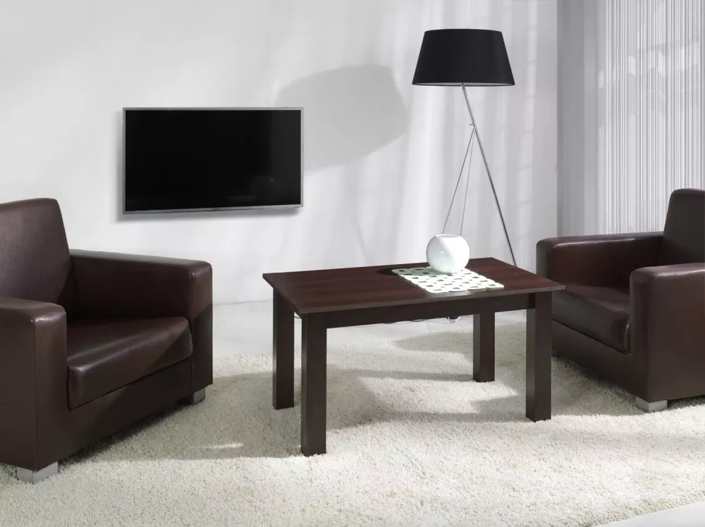 Žurnālgalds T28 · Kastanis venge · 62 × 102 × 52 cm