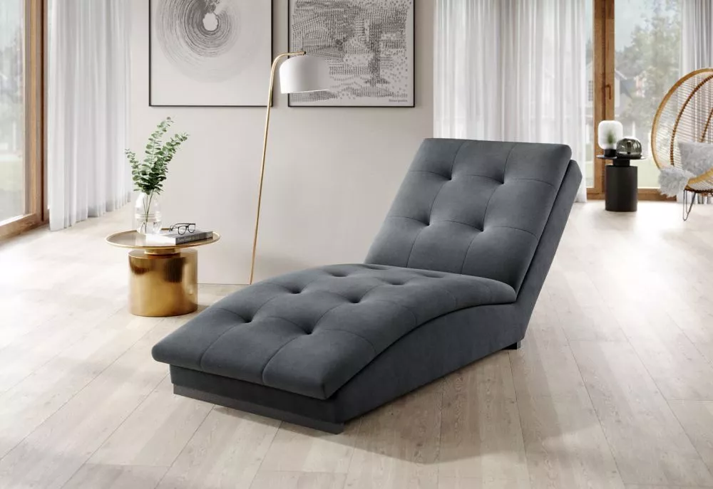 Mīksts krēsls Doro Comfort Standard Sēdvietas dziļums: 116 cm, · Pelēks · 85 × 170 × 95 cm