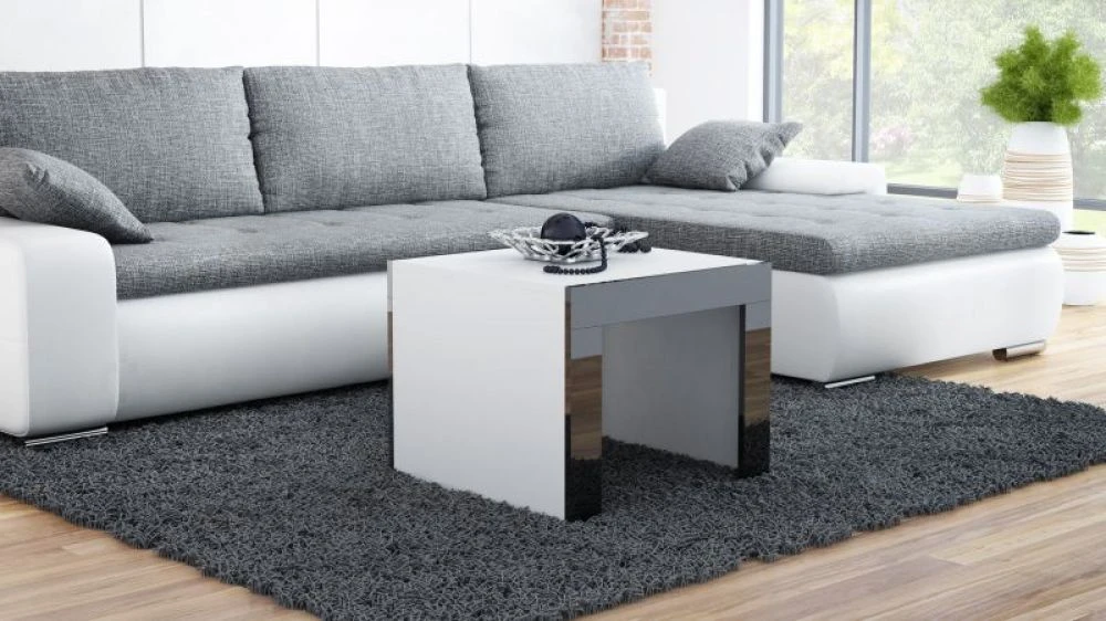 Žurnālgalds Tess 60 Korpusa krāsa: balts, · 60 × 60 × 50 cm