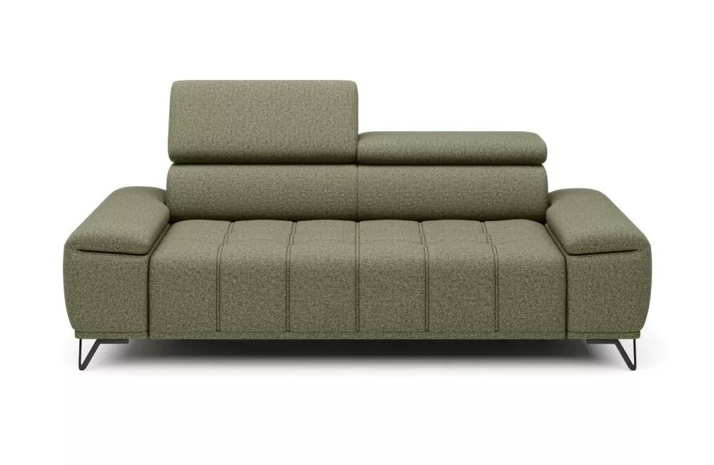 Dīvāns Palladio 3S Electric Standard · Zaļš · 110 × 212 × 77 cm