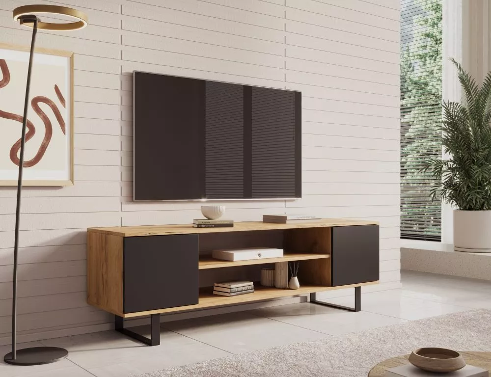 TV tumba Lofter RTV · 155 × 40 × 49 cm