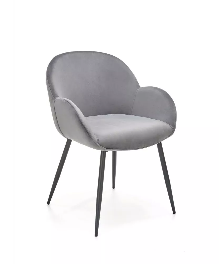 Krēsls K-480 · Pelēks · 79 × 59 × 59 cm