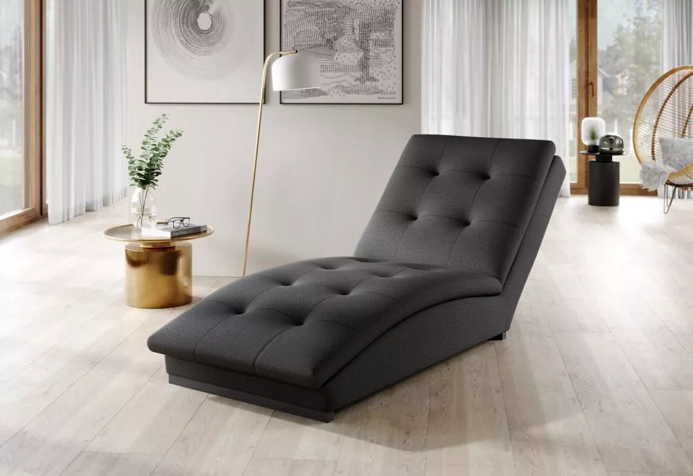 Mīksts krēsls Doro Lux Standard Sēdvietas dziļums: 116 cm, · Antracīts · 85 × 170 × 95 cm