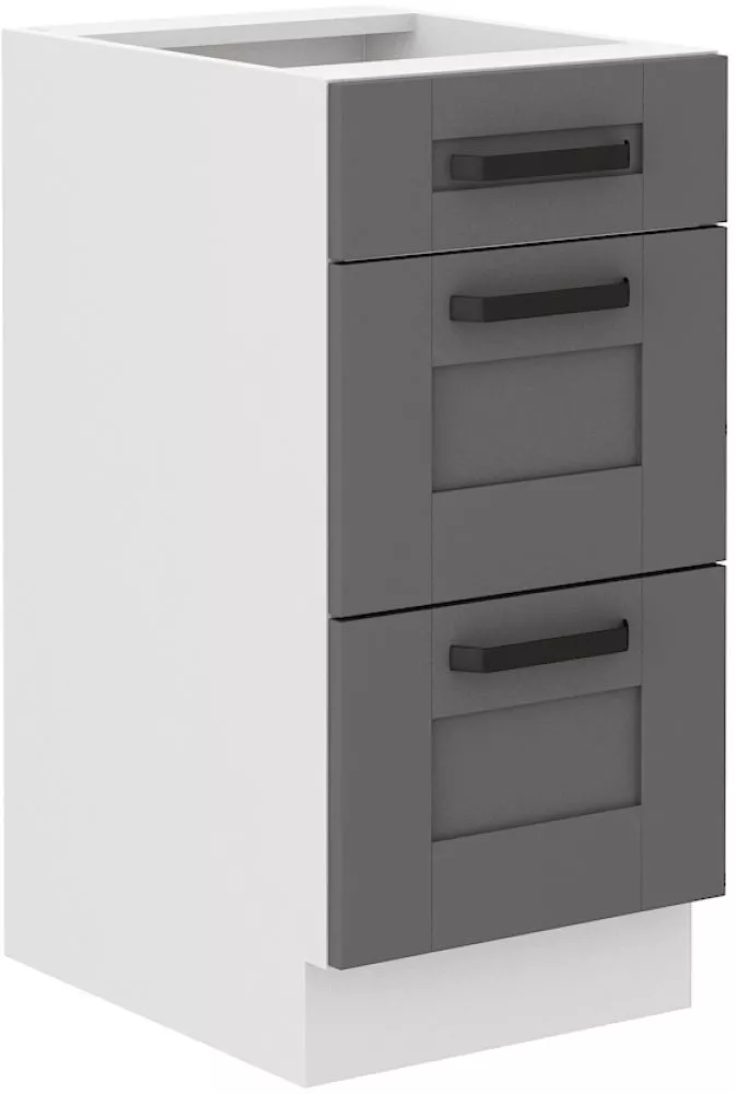 Virtuves skapis Luna 40 D 3S BB