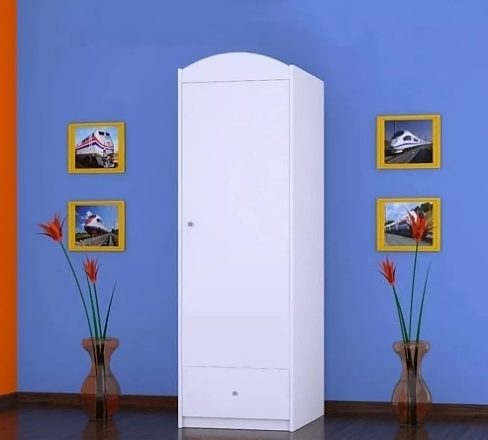 Bērnu skapis Happy SZ05-B · 60 × 54 × 187 cm