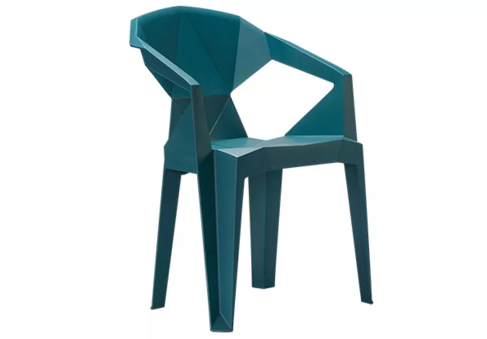Krēsls Muze · Tirkīzs · 82 × 45 × 41 cm