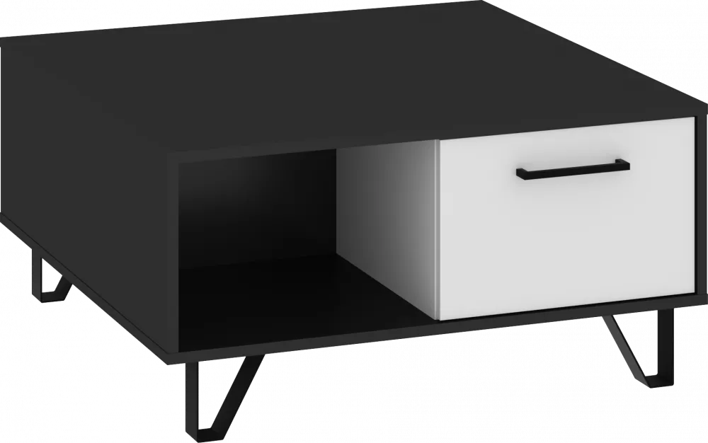 Žurnālgalds Boss BOS-06 Korpusa krāsa: melns, · 90 × 85 × 46 cm