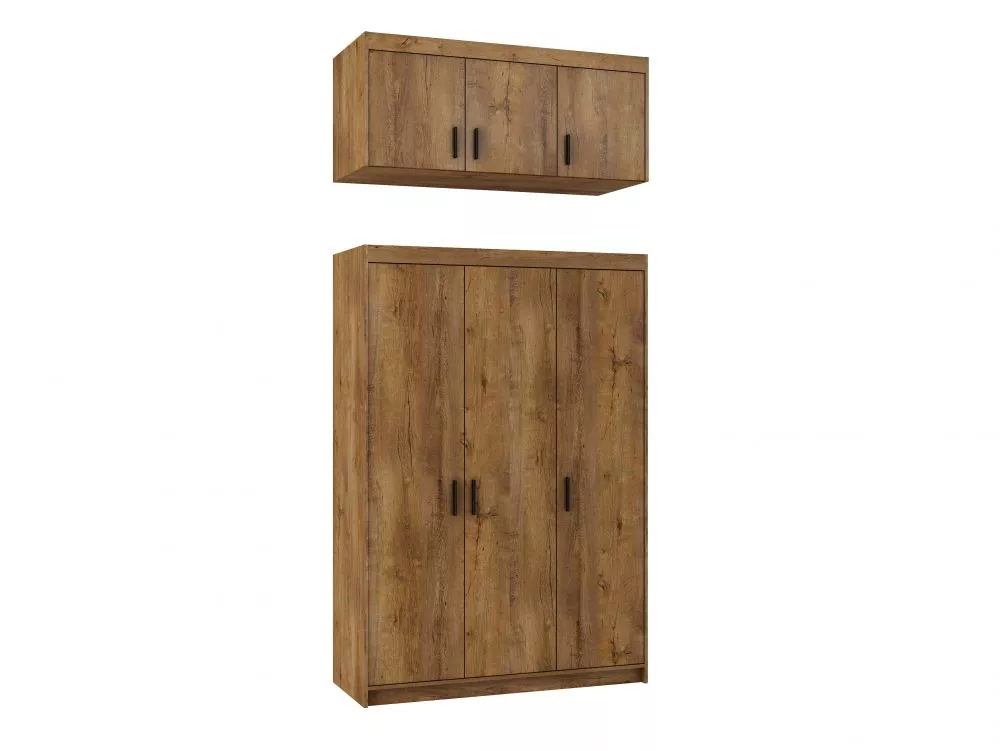 Skapis Elena 3D Premium · Lefkas · 133 × 53 × 245.5 cm