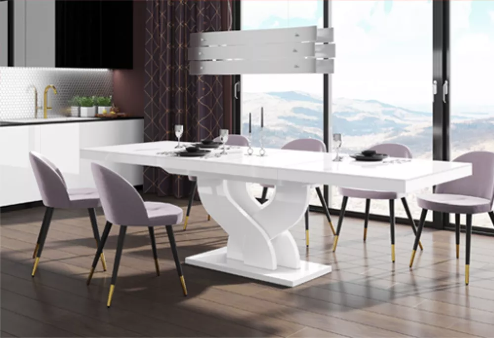 Galds Bella Premium Gloss · 160 × 75 × 89 cm