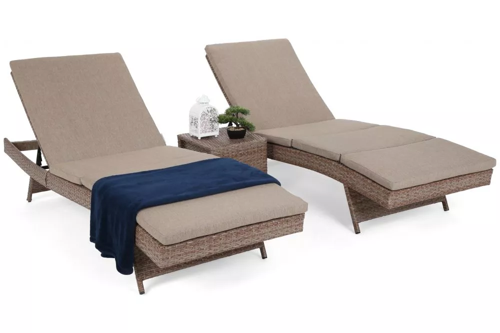 Sauļošanās krēsls Bora Bora Garden · 74 × 208 × 34 cm