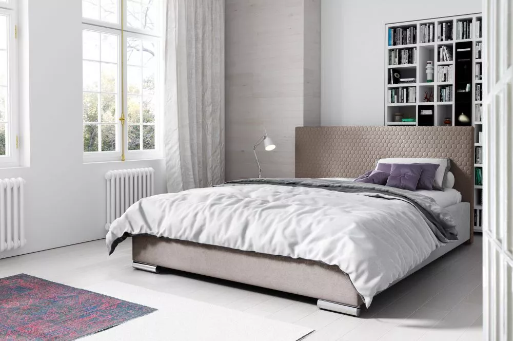 Gulta Campo Premium standard ar stelāžu Guļamvietas platums: 180 cm, Guļamvietas garums: 200 cm, stelāžas tips: metāla, 