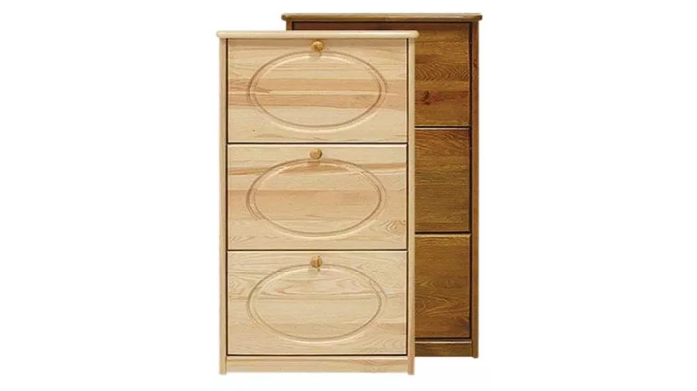 Apavu plaukts But 8 · Priede · 58 × 115 × 29 cm