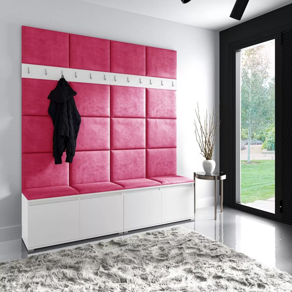 Apavu plaukts Emi 4 Trinity Korpusa krāsa: balts, · 200 × 225 × 40 cm