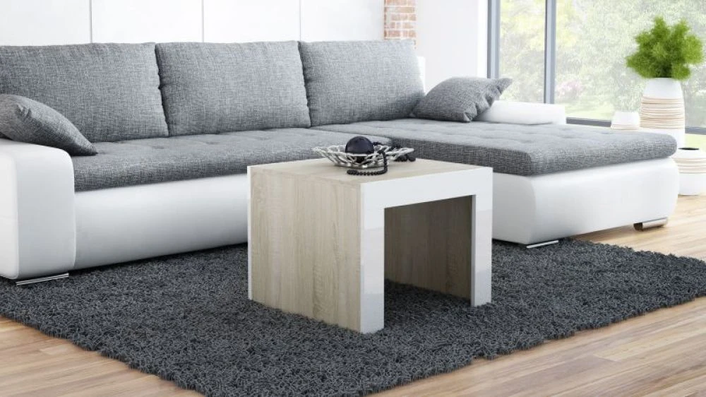 Žurnālgalds Tess 60 Korpusa krāsa: sonoma, · 60 × 60 × 50 cm