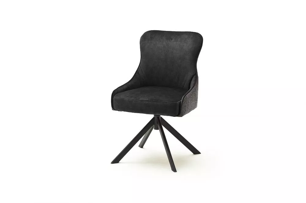 Krēsls Sheffield A Oval Black Standard · Antracīts · 87 × 53 × 64 cm