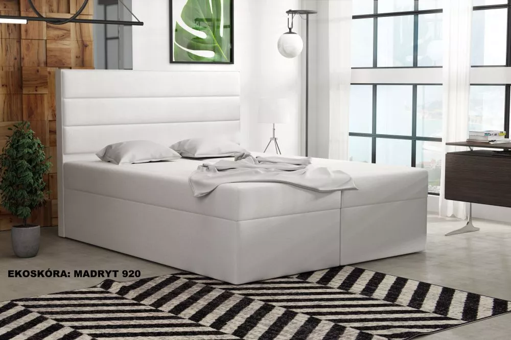 Gulta Ilmo Eco Standard Guļamvietas platums: 160 cm, Guļamvietas garums: 200 cm, · Balts · 162 × 210 × 120 cm
