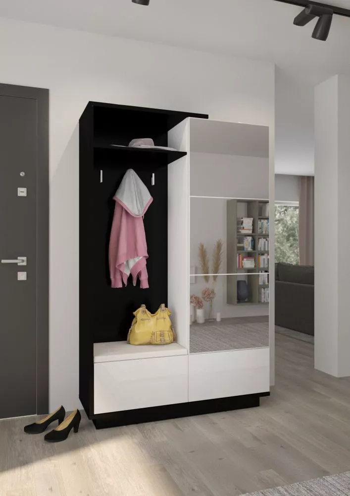 Koridora iekārta Hybrid HYB-16 Beige · 120 × 40 × 191 cm