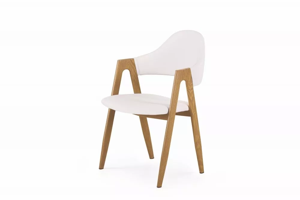 Krēsls K-247 · Balts · 80 × 51 × 57 cm