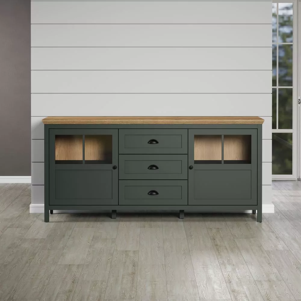 Kumode Stanton 07 ar LED · 184 × 45 × 86 cm