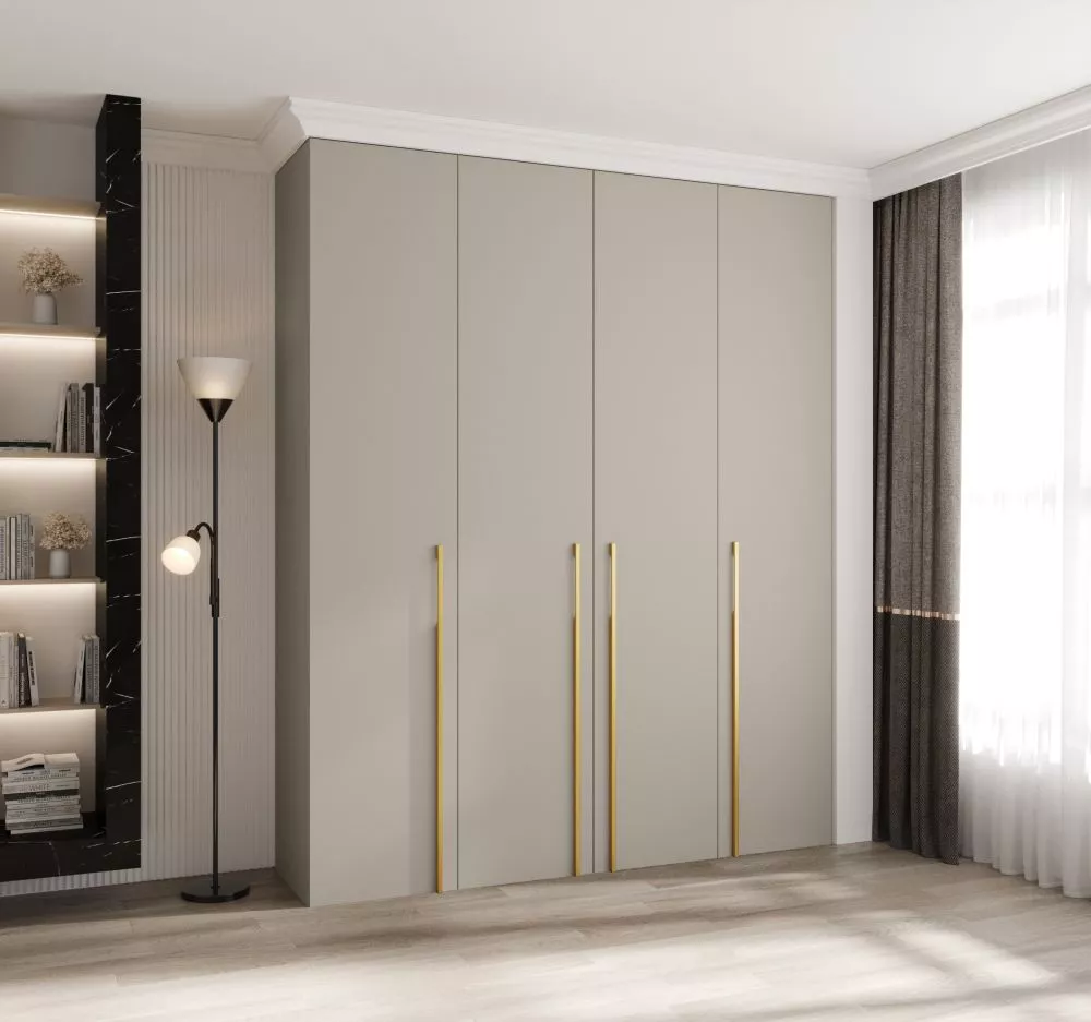 Skapis Como 3 · Kašmira · 200 × 50 × 245.5 cm