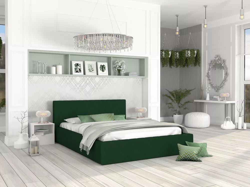 Gulta Caro Premium Standard ar stelāžu Guļamvietas platums: 90 cm, Guļamvietas garums: 200 cm, stelāžas tips: metāla, · 