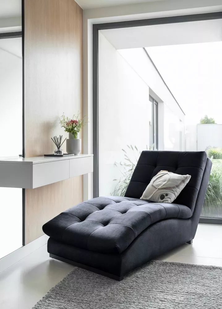 Mīksts krēsls Doro Comfort Standard Sēdvietas dziļums: 116 cm, · Tumši zils · 85 × 170 × 95 cm
