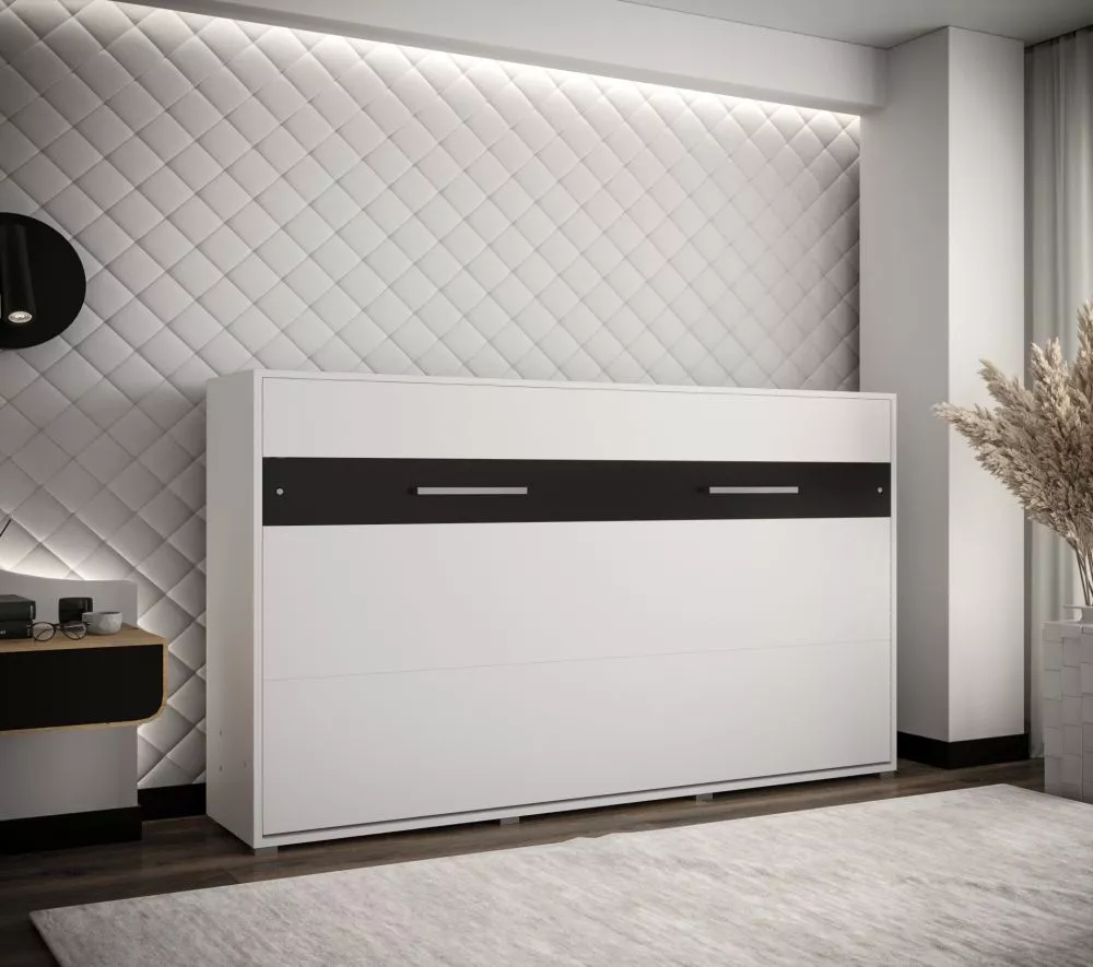 Gulta Home H ar stelāžu Guļamvietas platums: 120 cm, Korpusa krāsa: balts, Guļamvietas garums: 200 cm, stelāžas tips: ar