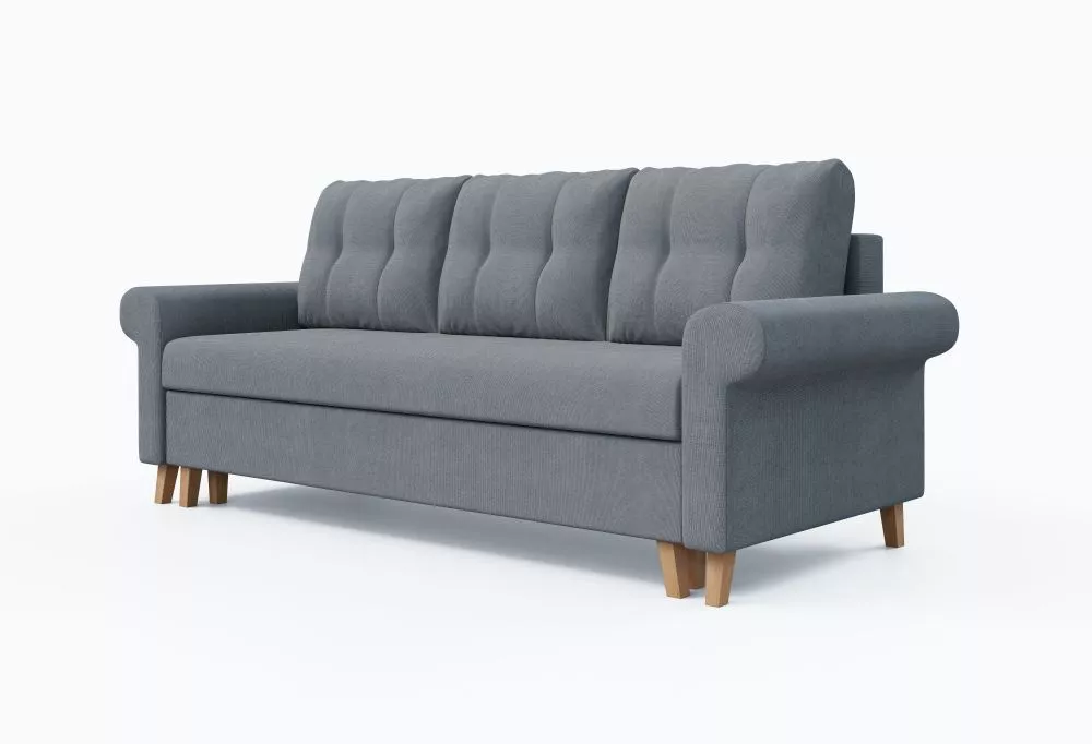 Dīvāns Oslo Sofa standard · Pelēks · 90 × 240 × 90 cm