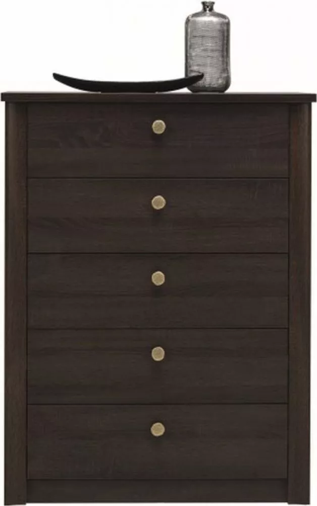 Kumode Finezja F5 · Šokolādes sonoma · 80 × 54 × 105 cm