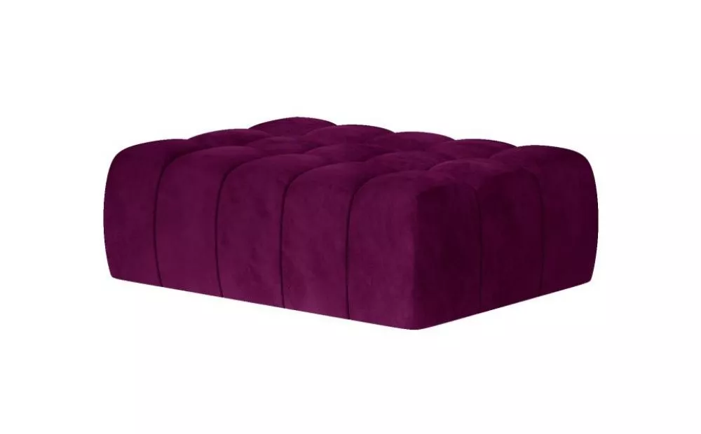 Pufs Lazaro P Standard Auduma numurs: MatVelvet 68, · Violets · 102 × 40 × 64 cm