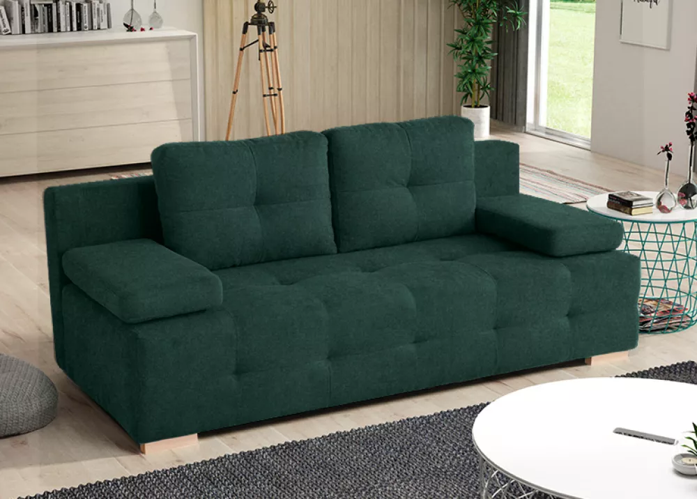 Dīvāns Sofa Bed 118 standard · Tumši zaļš · 94 × 197 × 70 cm