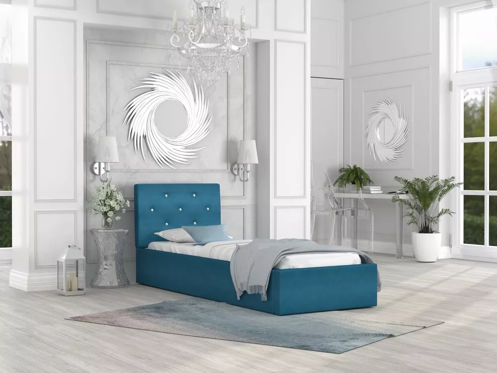 Gulta Mirage Premium Standard ar stelāžu Guļamvietas platums: 90 cm, Guļamvietas garums: 200 cm, stelāžas tips: metāla, 