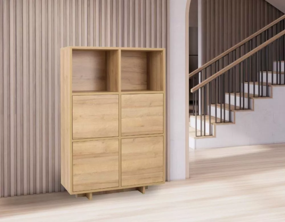 Kumode Noma N03 · Ozols riviera · 101.6 × 40 × 151 cm
