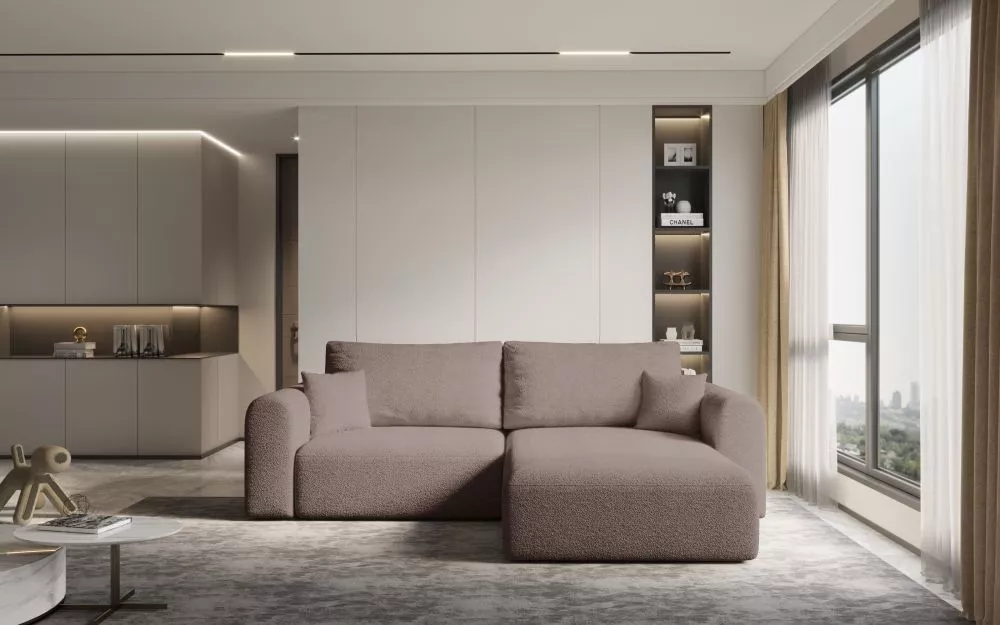 Dīvāns Karo Comfort Standard · Brūns · 165 × 248 × 79 cm
